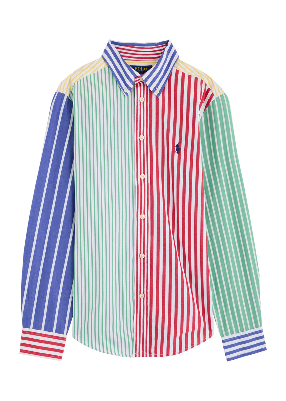 POLO RALPH LAUREN KIDS Striped cotton shirt (7-10 years) | Harvey