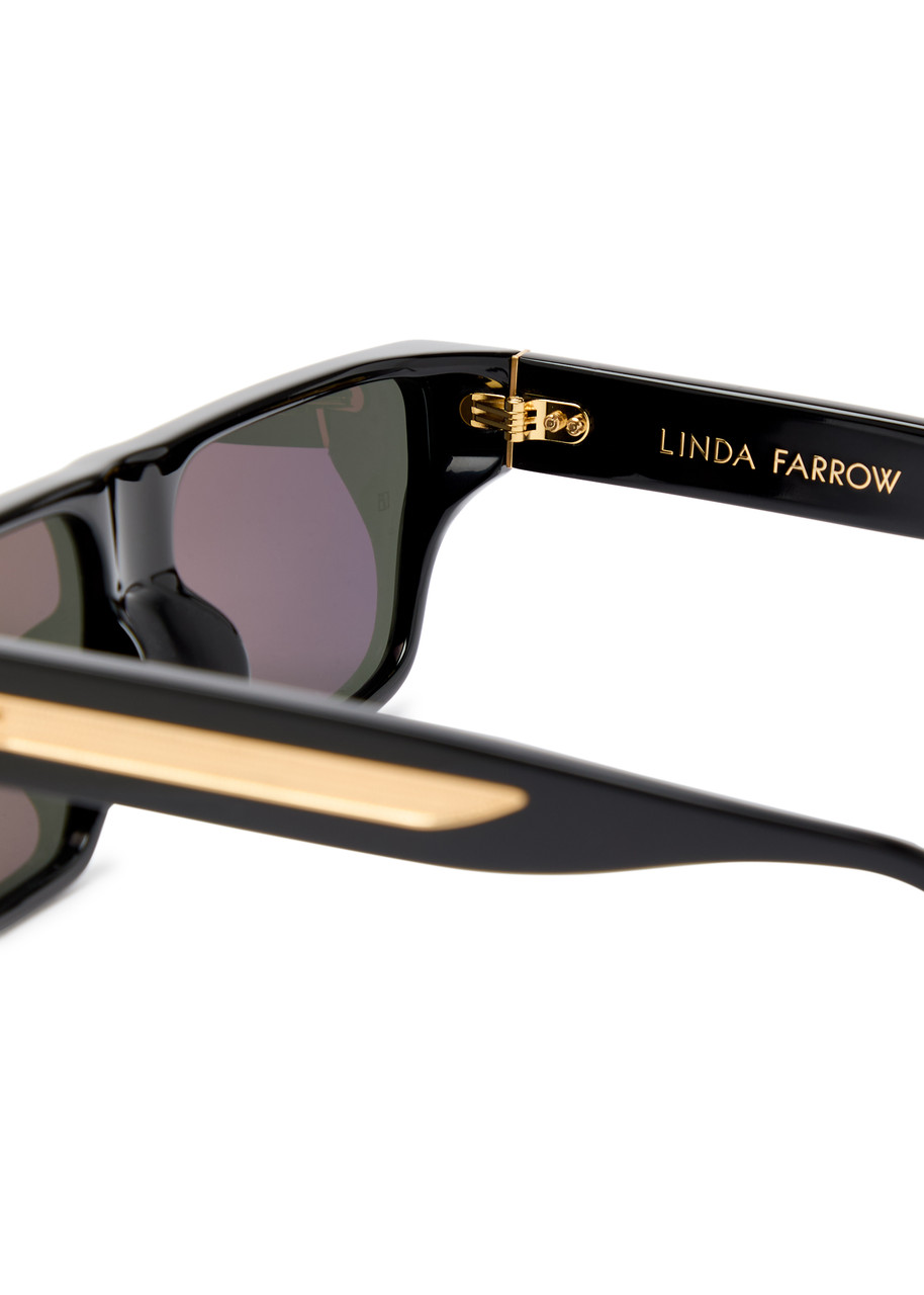 LINDA FARROW LUXE D-frame sunglasses | Harvey Nichols