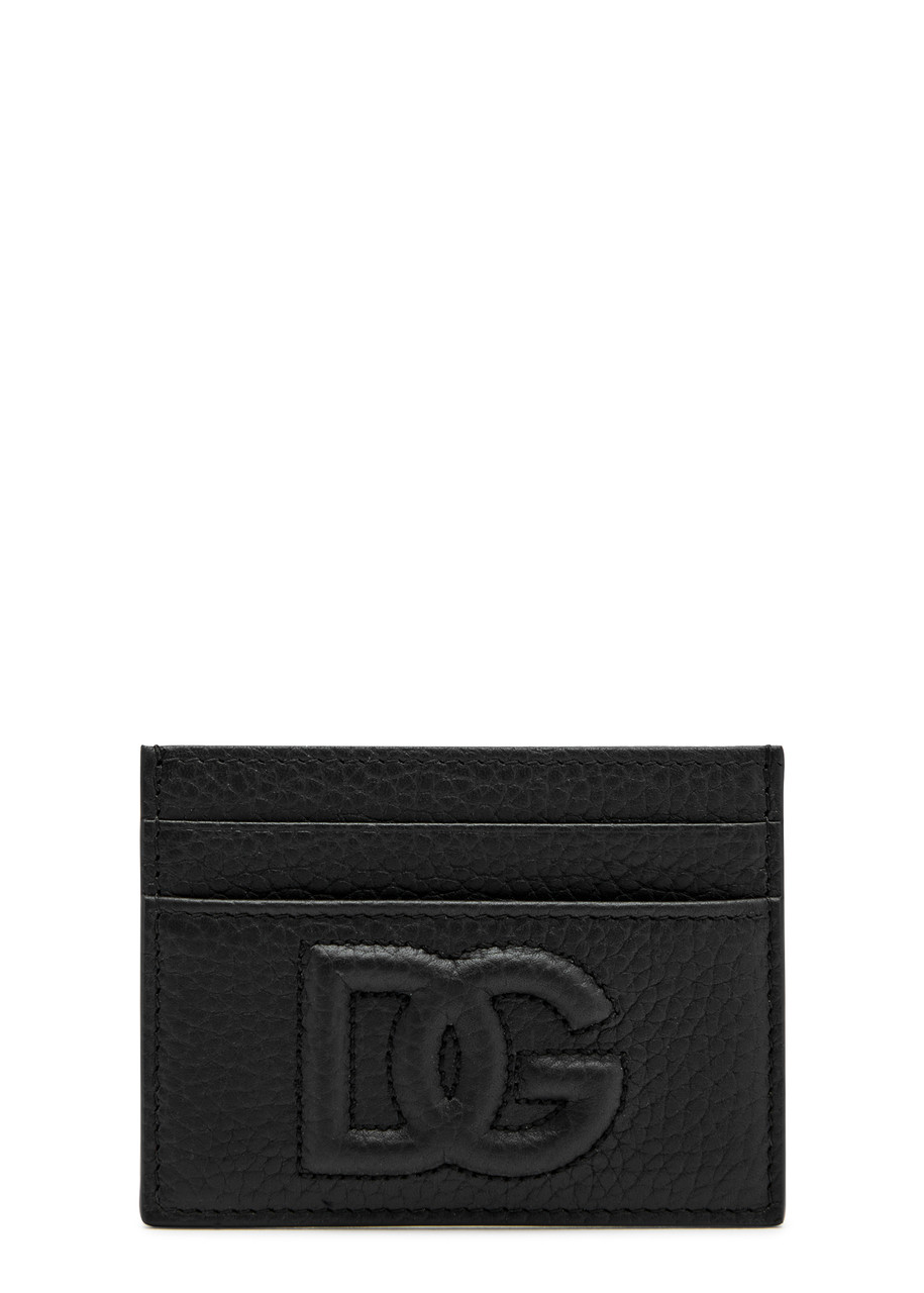 DOLCE & GABBANA Logo-embossed leather card holder | Harvey DOLCE & GABBANA Logo-embossed leather card holder | Harvey