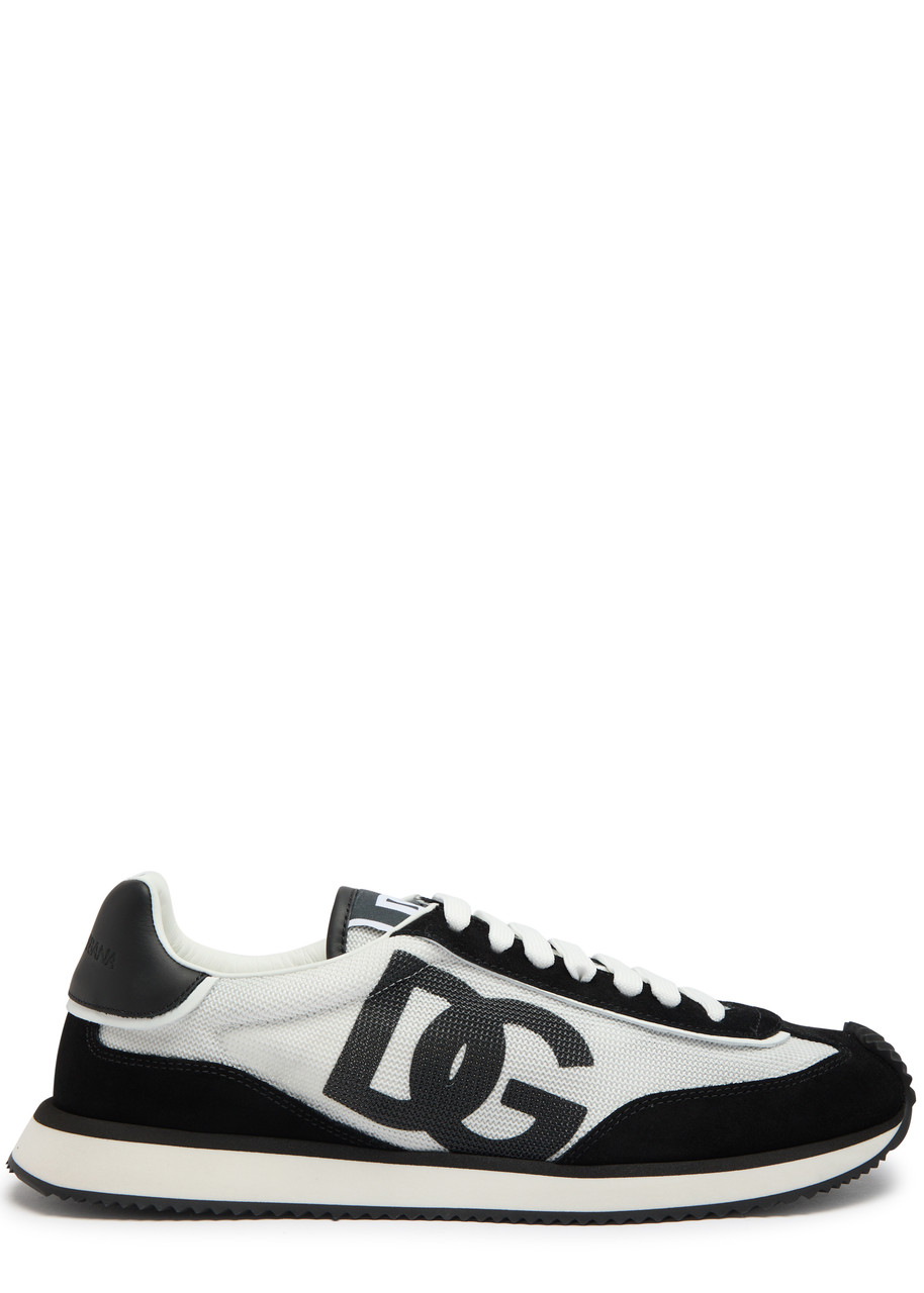 DOLCE GABBANA Runner panelled mesh sneakers Harvey Nichols