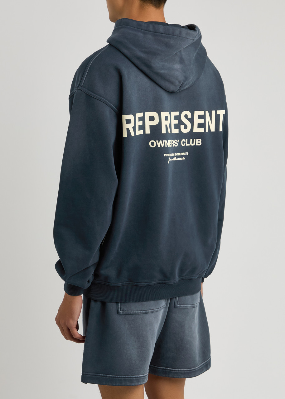 スウェット・トレーナー REPRESENT Blue Cotton Represent Owners Club Sweatshirt REPRESENT Owners Club hooded cotton sweatshirt | Harvey Nichols