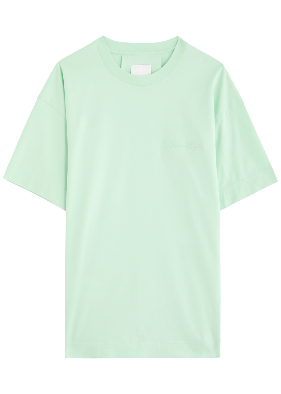 GIVENCHY Logo-embossed cotton T-shirt | Harvey Nichols