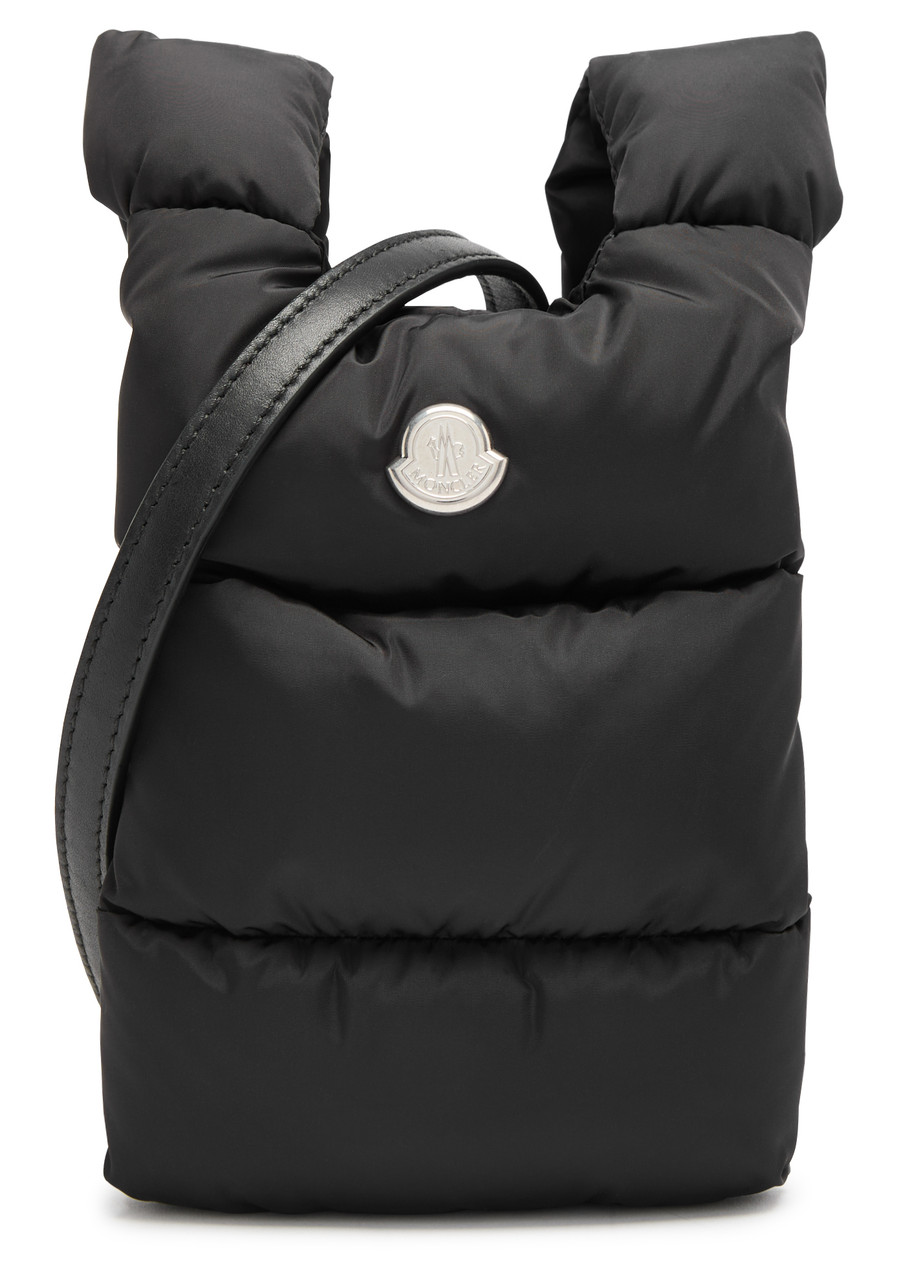 【MONCLER】キルティング チェンジ バッグ ブラック MONCLER (モンクレール) キルティング ワンポイント ショルダー
