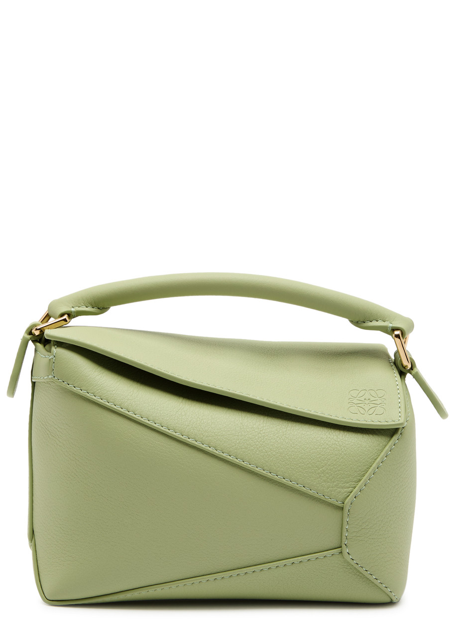 LOEWE Puzzle Edge mini leather cross-body bag | Harvey Nichols