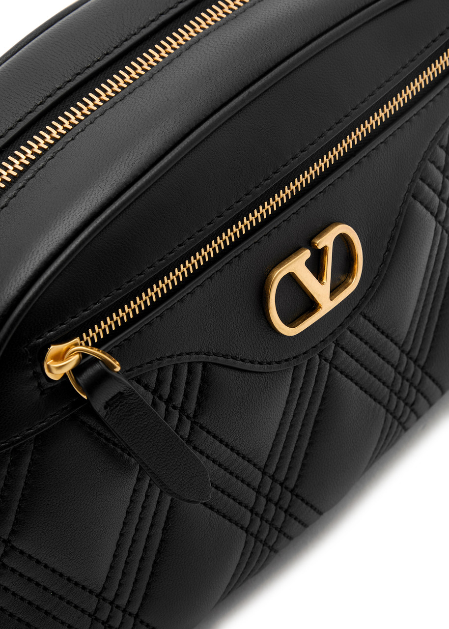 VALENTINO GARAVANI Quiltie 67 leather camera bag | Harvey VALENTINO GARAVANI Quiltie 67 leather camera bag | Harvey