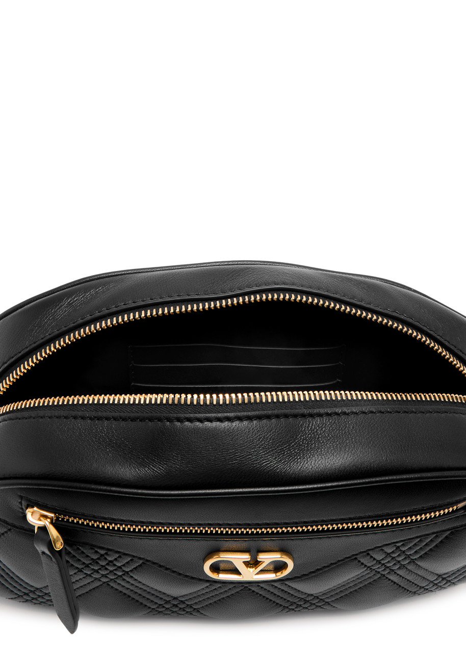 VALENTINO GARAVANI Quiltie 67 leather camera bag | Harvey VALENTINO GARAVANI Quiltie 67 leather camera bag | Harvey
