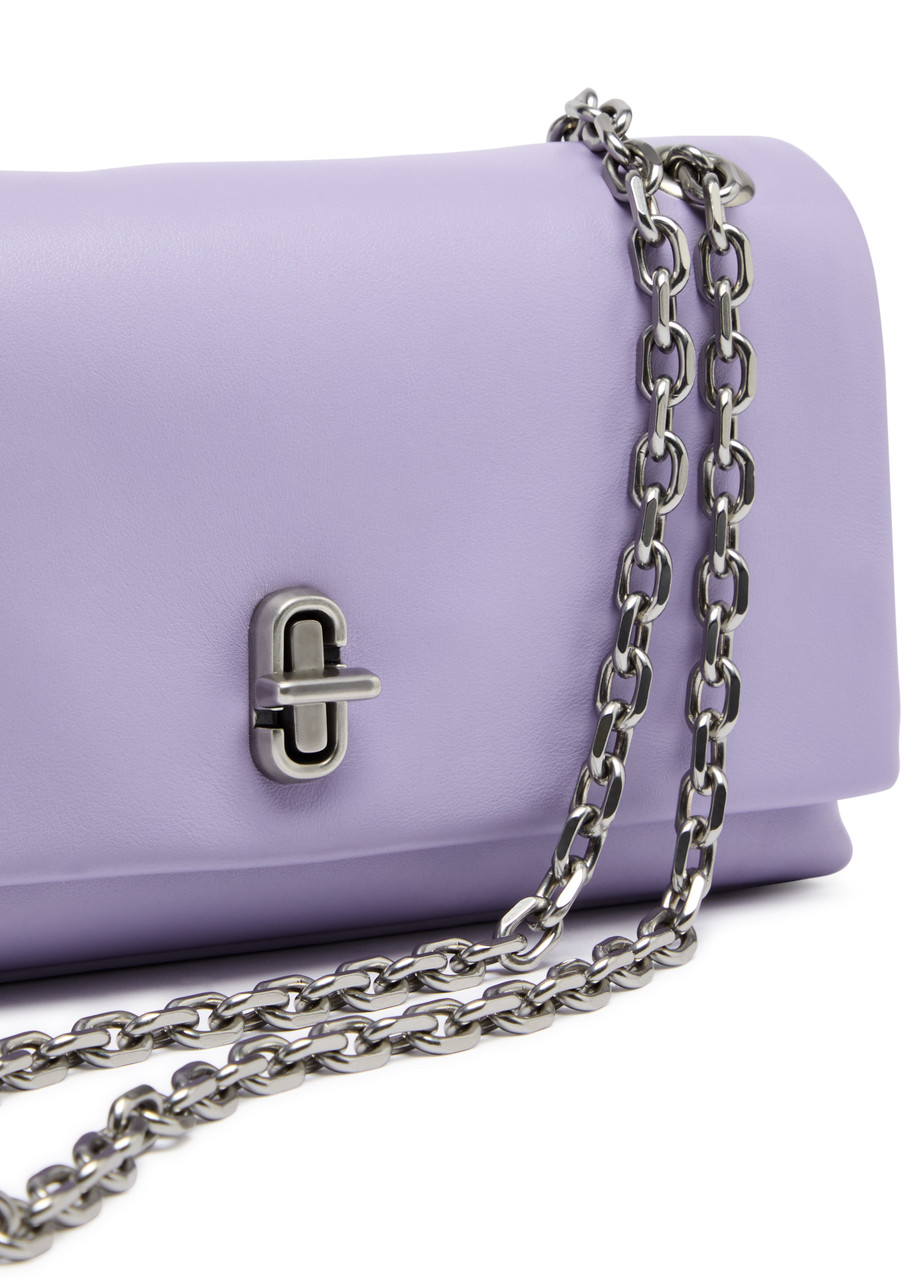 限定★Marc Jacobs The llic Leather Chain Mini Bag MARC JACOBS The Dual Chain mini leather shoulder bag