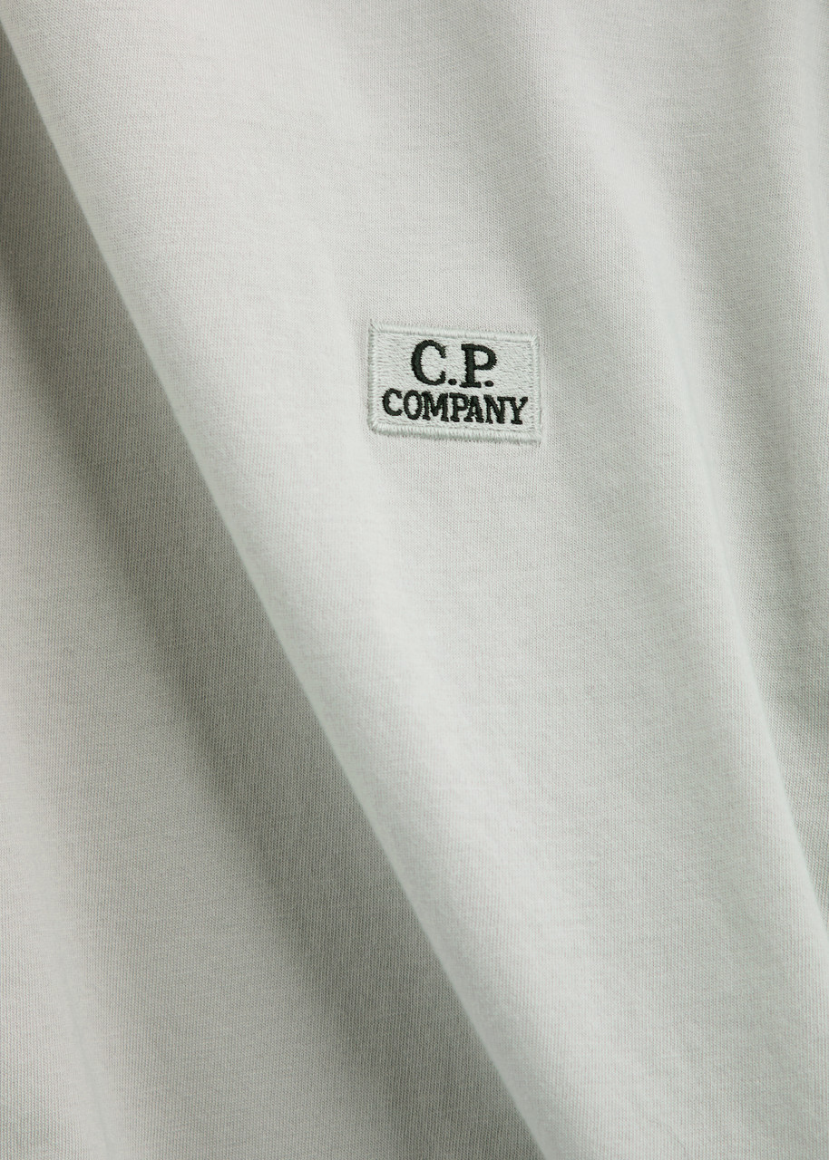 Tシャツ・カットソー C.P. Company COTONE LEGGERISSIMO LOGO ROMBO C.P. COMPANY Logo-embroidered cotton T-shirt | Harvey Nichols