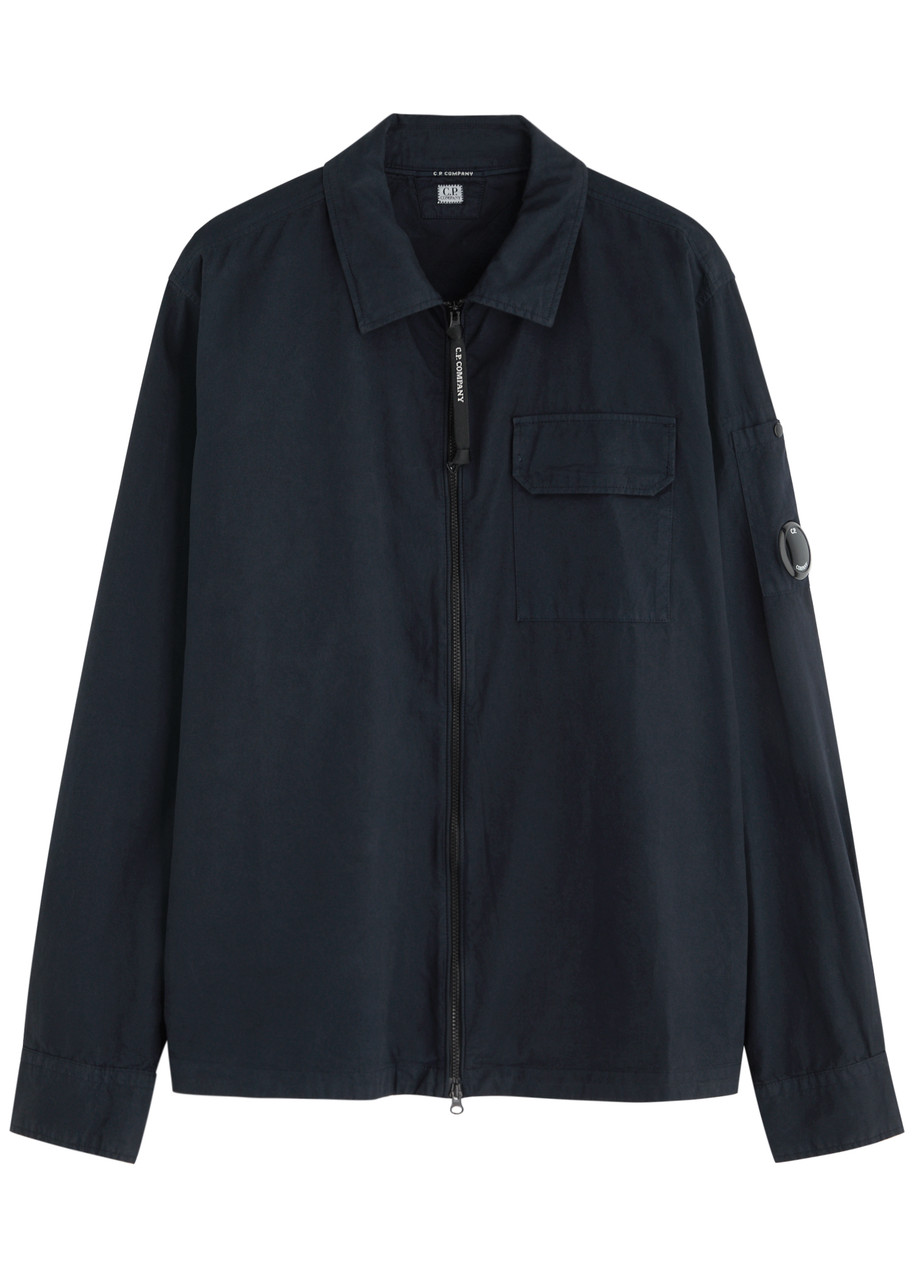 C.P. COMPANY Lens cotton gabardine overshirt | Harvey Nichols