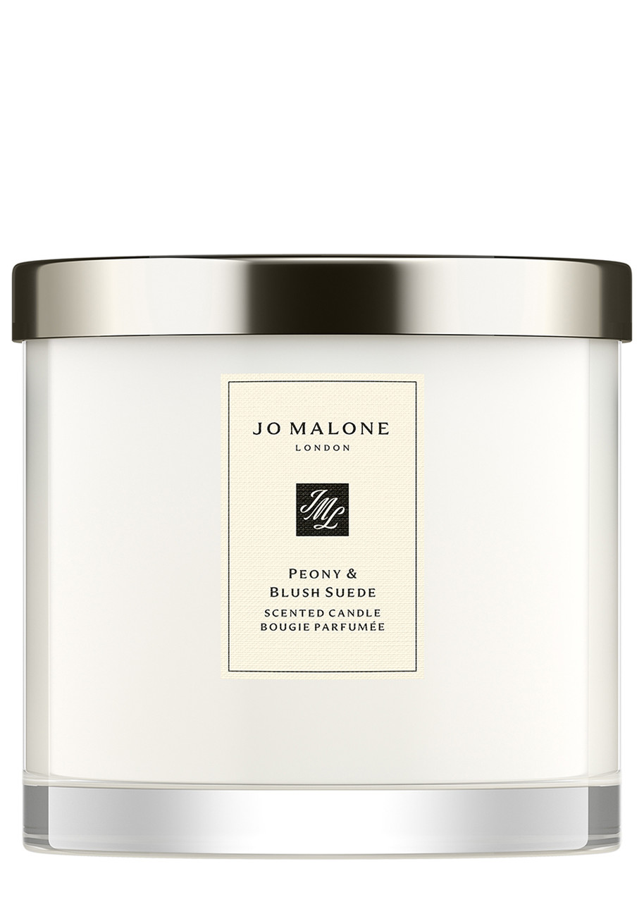 アロマグッズ JO MALONE Peony & Blush Suede Candle200g JO MALONE LONDON Peony & Blush Suede Deluxe Candle | Harvey Nichols