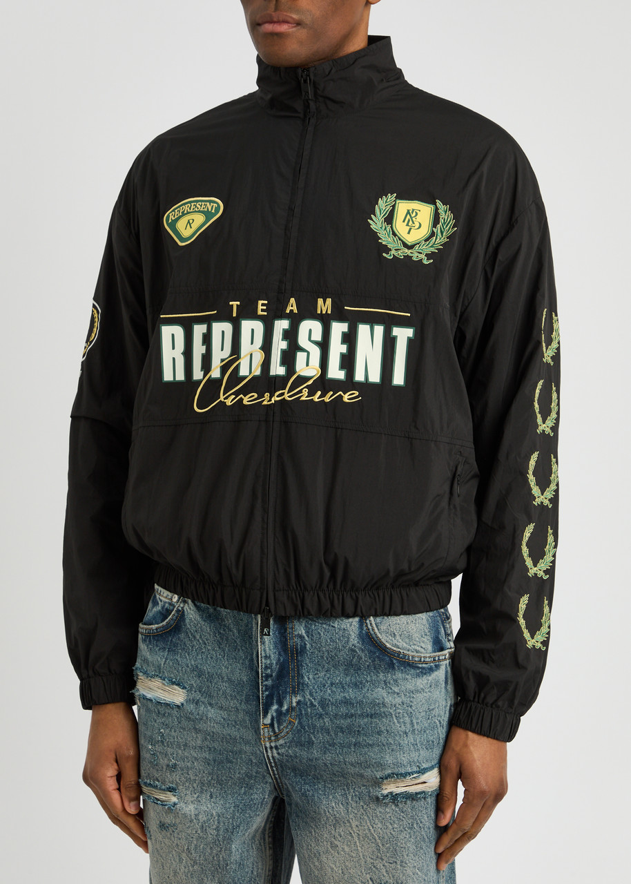 REPRESENT World Championship embroidered nylon track jacket