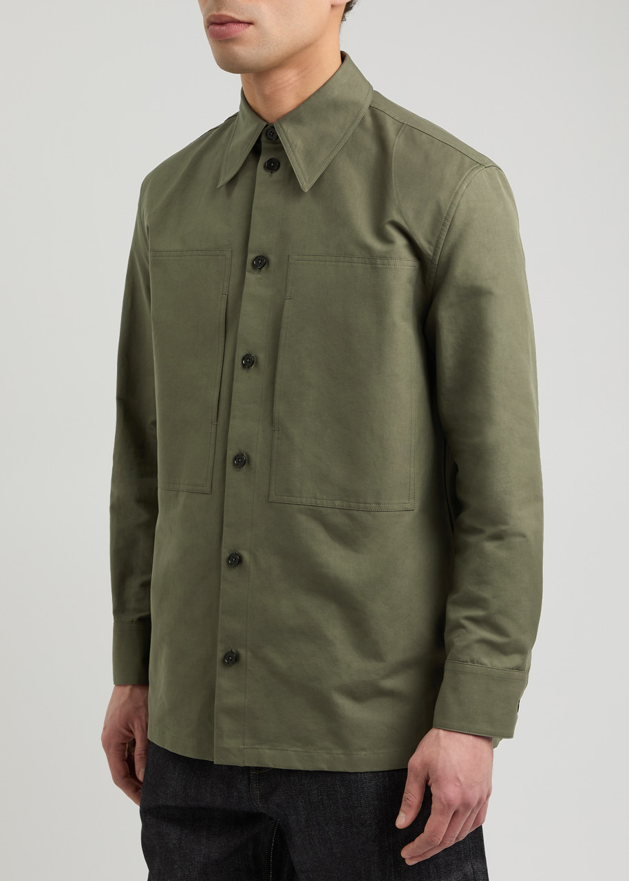 JIL SANDER Cotton-poplin shirt | Harvey Nichols