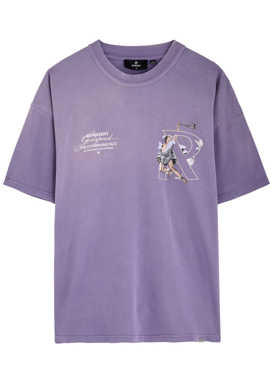 REPRESENT Hermes printed cotton T-shirt | Harvey Nichols