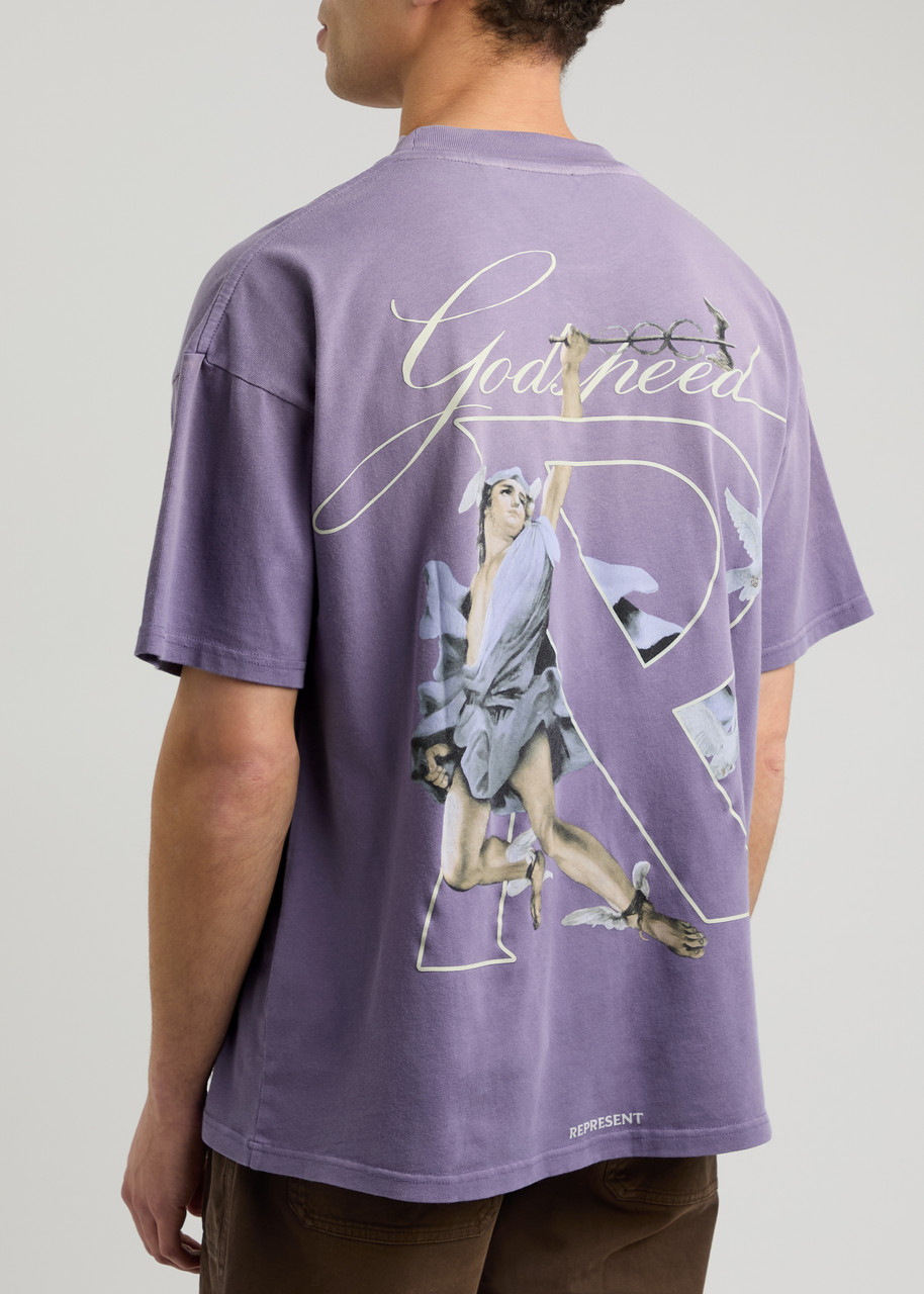 REPRESENT Hermes printed cotton T-shirt | Harvey Nichols