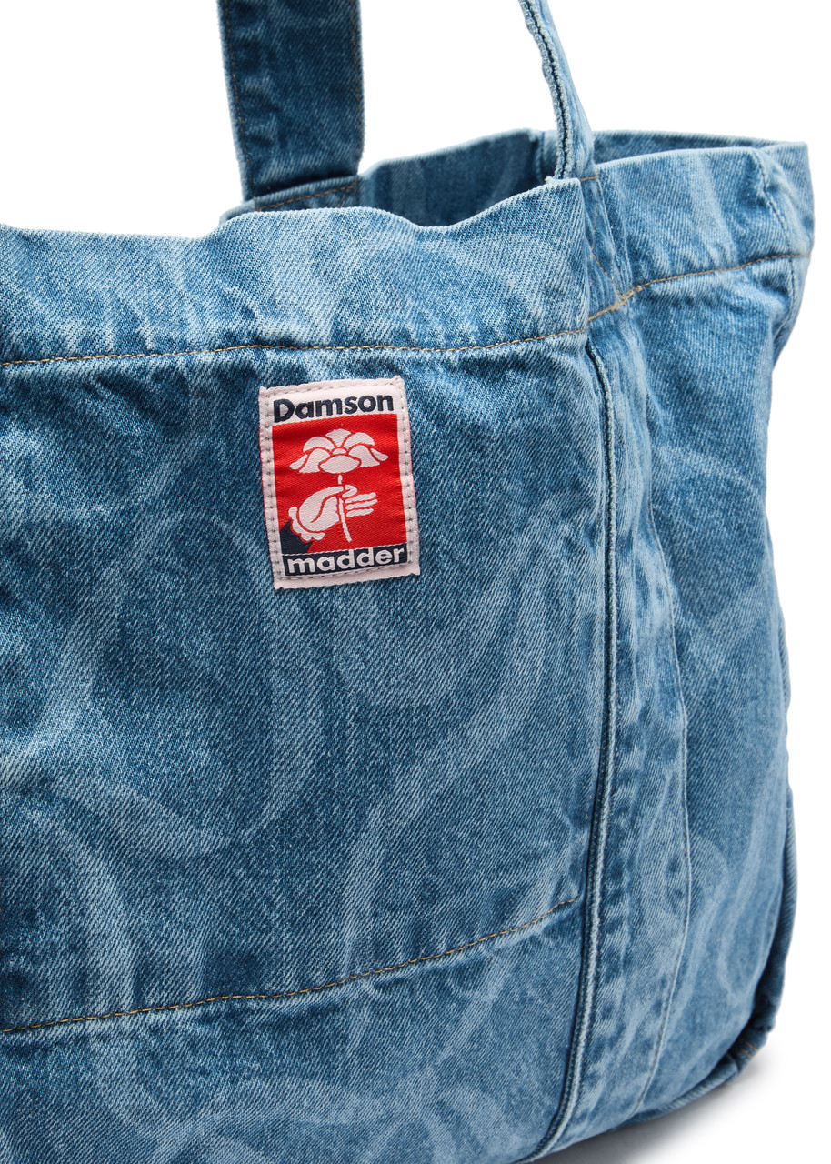 DAMSON MADDER Bagin printed denim tote | Harvey Nichols
