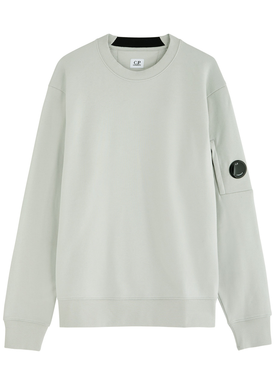 C.P. COMPANY Diagonal Raised cotton sweatshirt | Harvey Nichols C.P. COMPANY Diagonal Raised cotton sweatshirt | Harvey Nichols