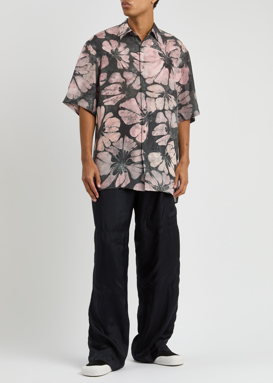 dries van noten 22aw 花柄シャツ DRIES VAN NOTEN 22AW 総柄 プリントシャツ 48 dries van noten 22aw