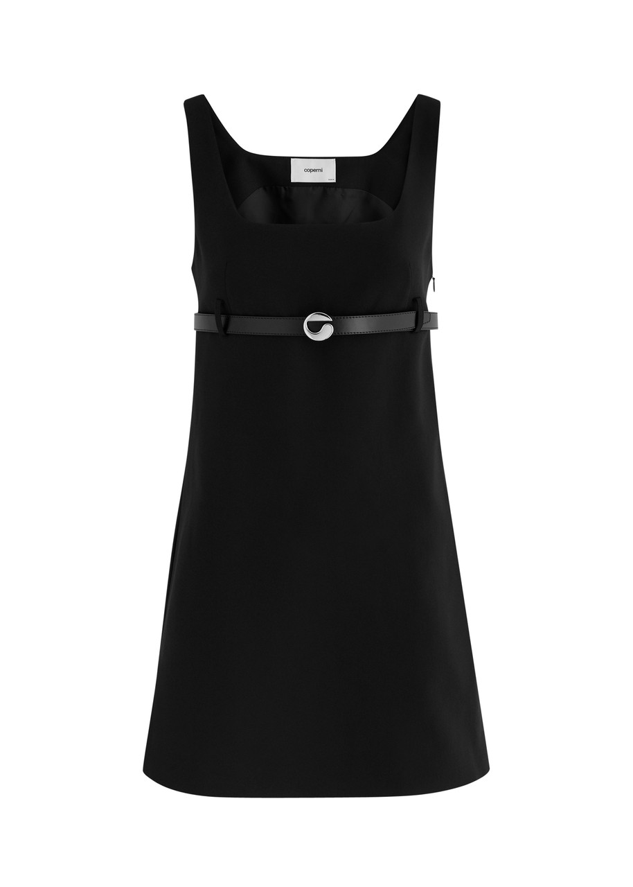 h&m black babydoll dress Cut-Out Triangle Dress Coperni Nero
