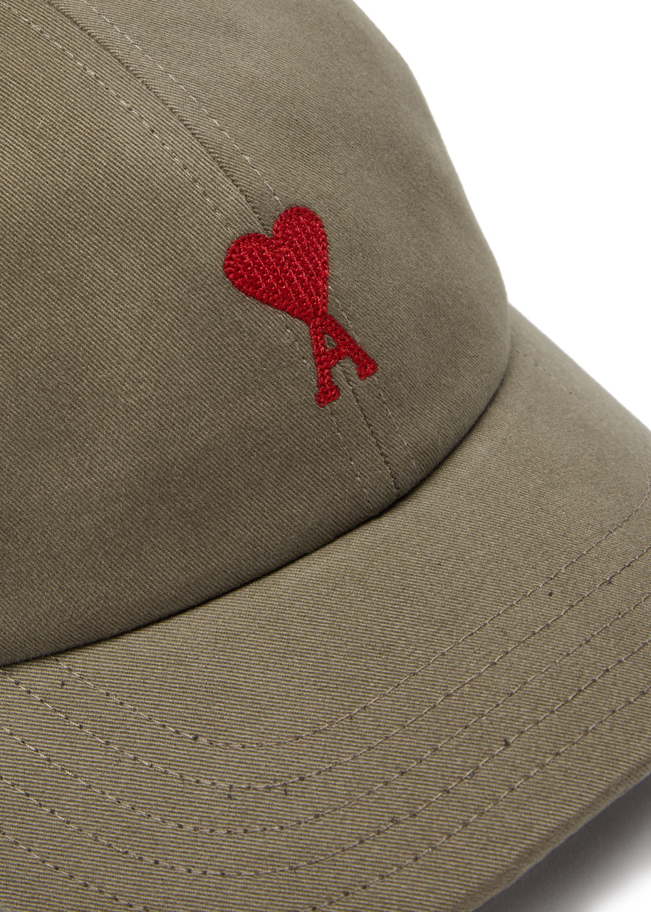 AMI PARIS Logo-embroidered cotton cap | Harvey Nichols