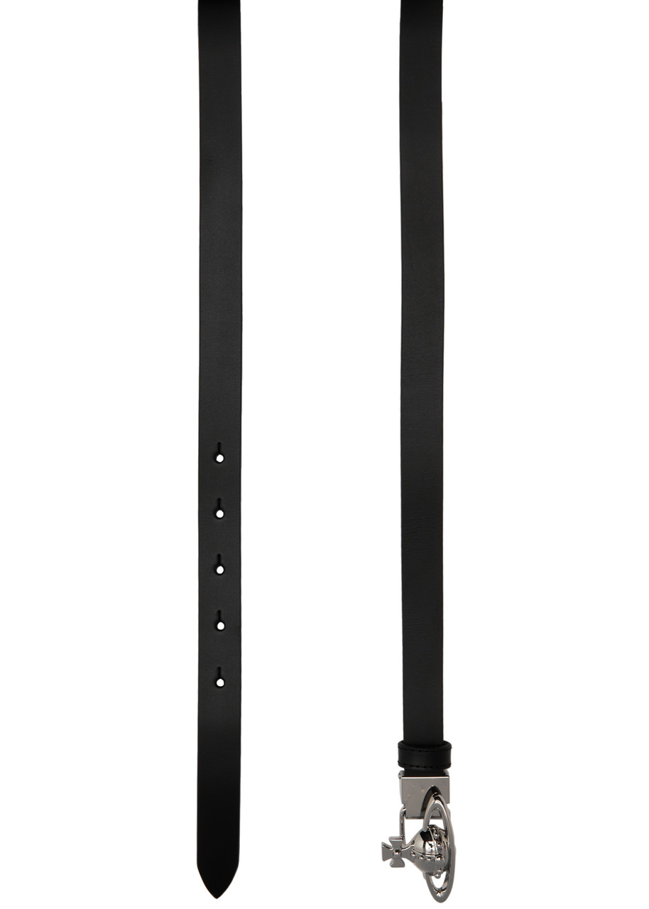 VIVIENNE WESTWOOD Orb small leather belt | Harvey Nichols