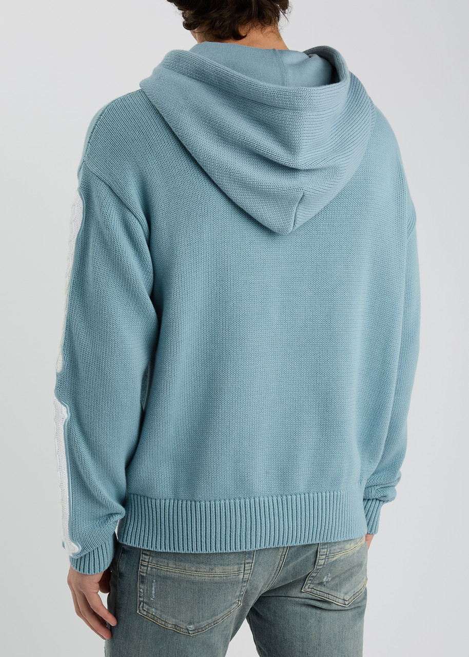 AMIRI Bones hooded cotton-knit sweatshirt | Harvey Nichols