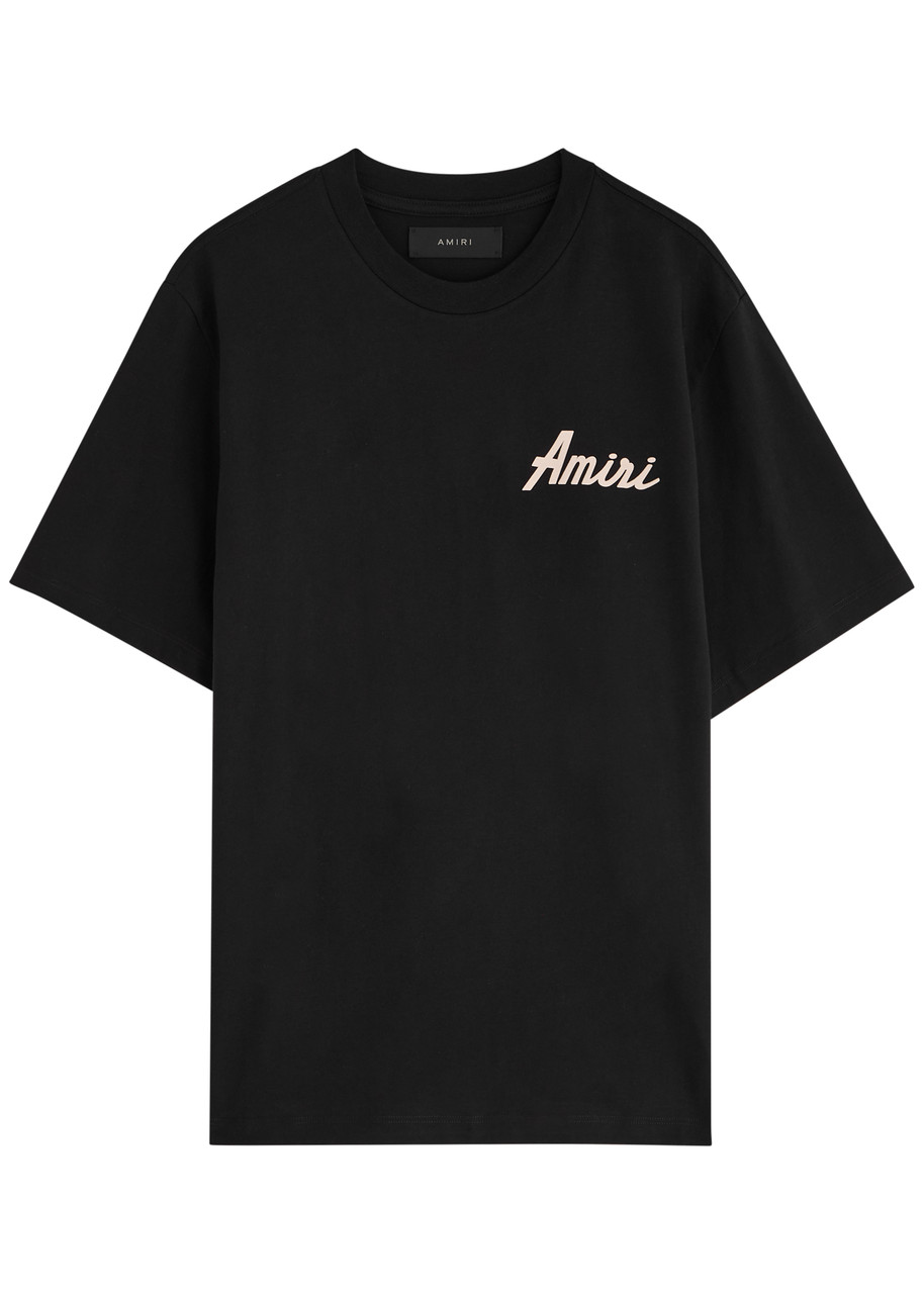 【AMIRI】シティ T シャツ AMIRI City logo-print cotton T-shirt | Harvey Nichols
