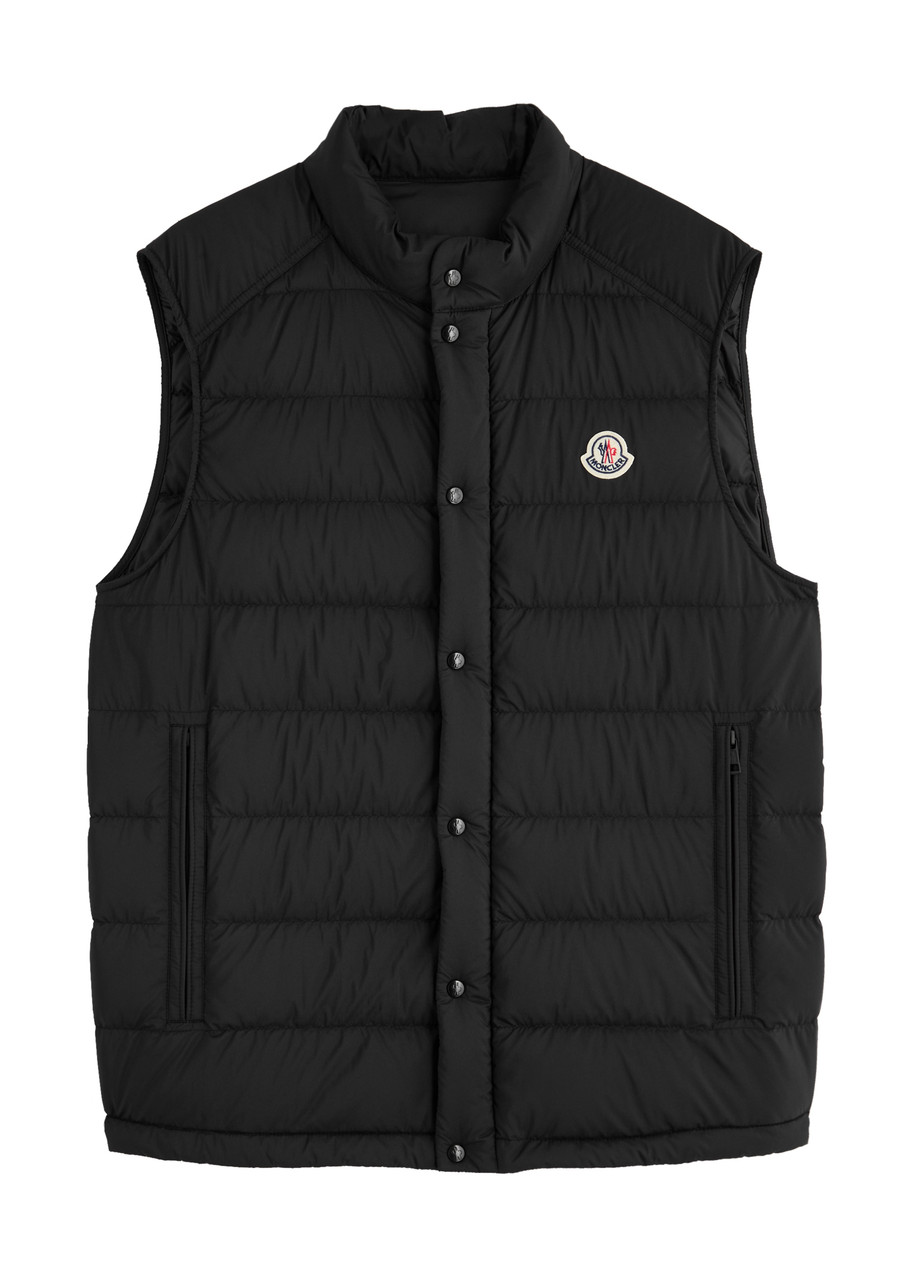 MONCLER Barthe quilted shell gilet | Harvey Nichols