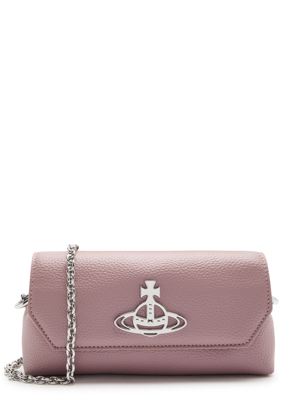VIVIENNE WESTWOOD Orb faux leather wallet on chain | Harvey