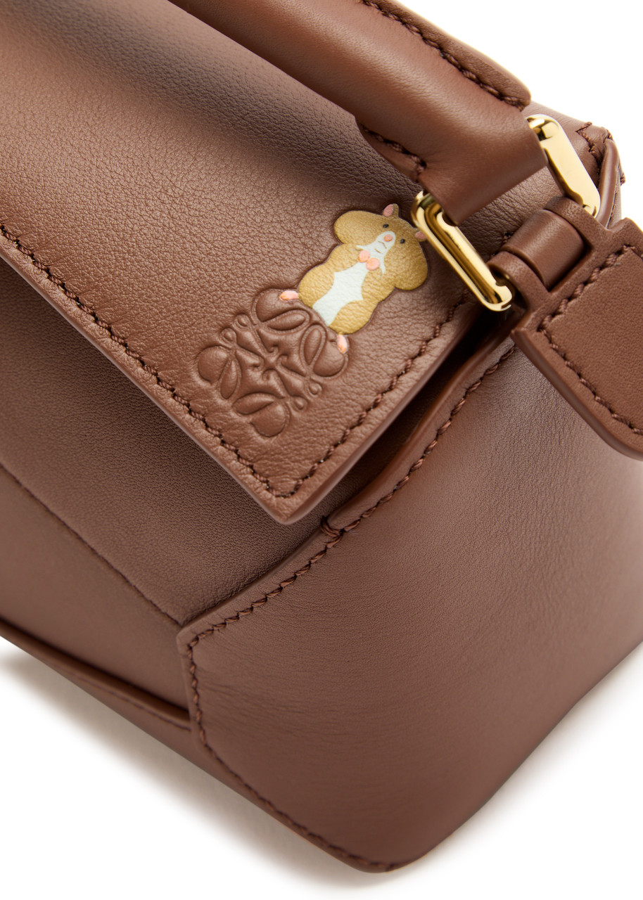Loewe X Suna Fujita Puzzle Edge Hamster mini leather cross