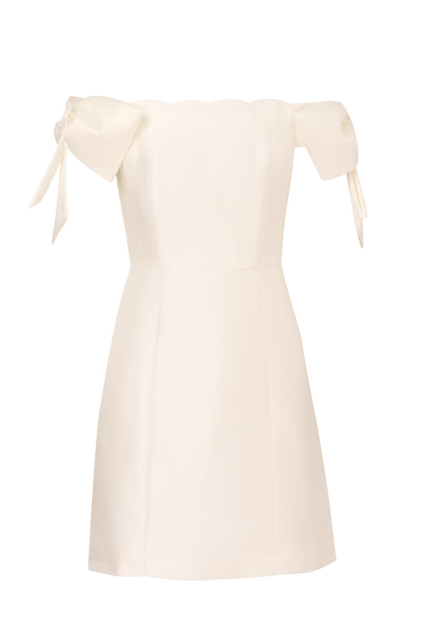 【海外限定】AdriannaPapell ☆ドレスScallop Edged Short Dress ADRIANNA PAPELL Scallop neck short dress | Harvey Nichols