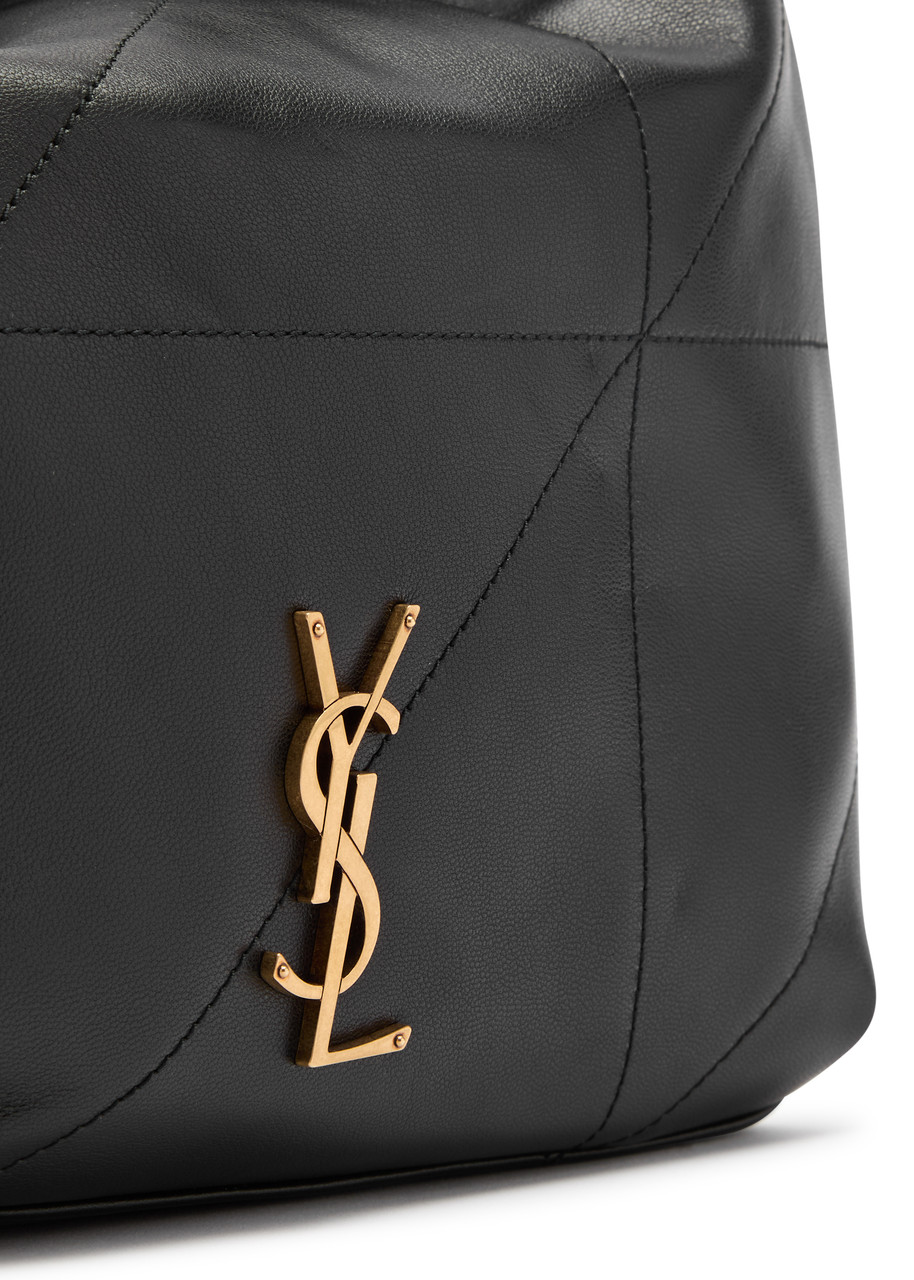 drawstring shoulder bag／black leather SAINT LAURENT Jamie 4.3 leather shoulder bag | Harvey Nichols