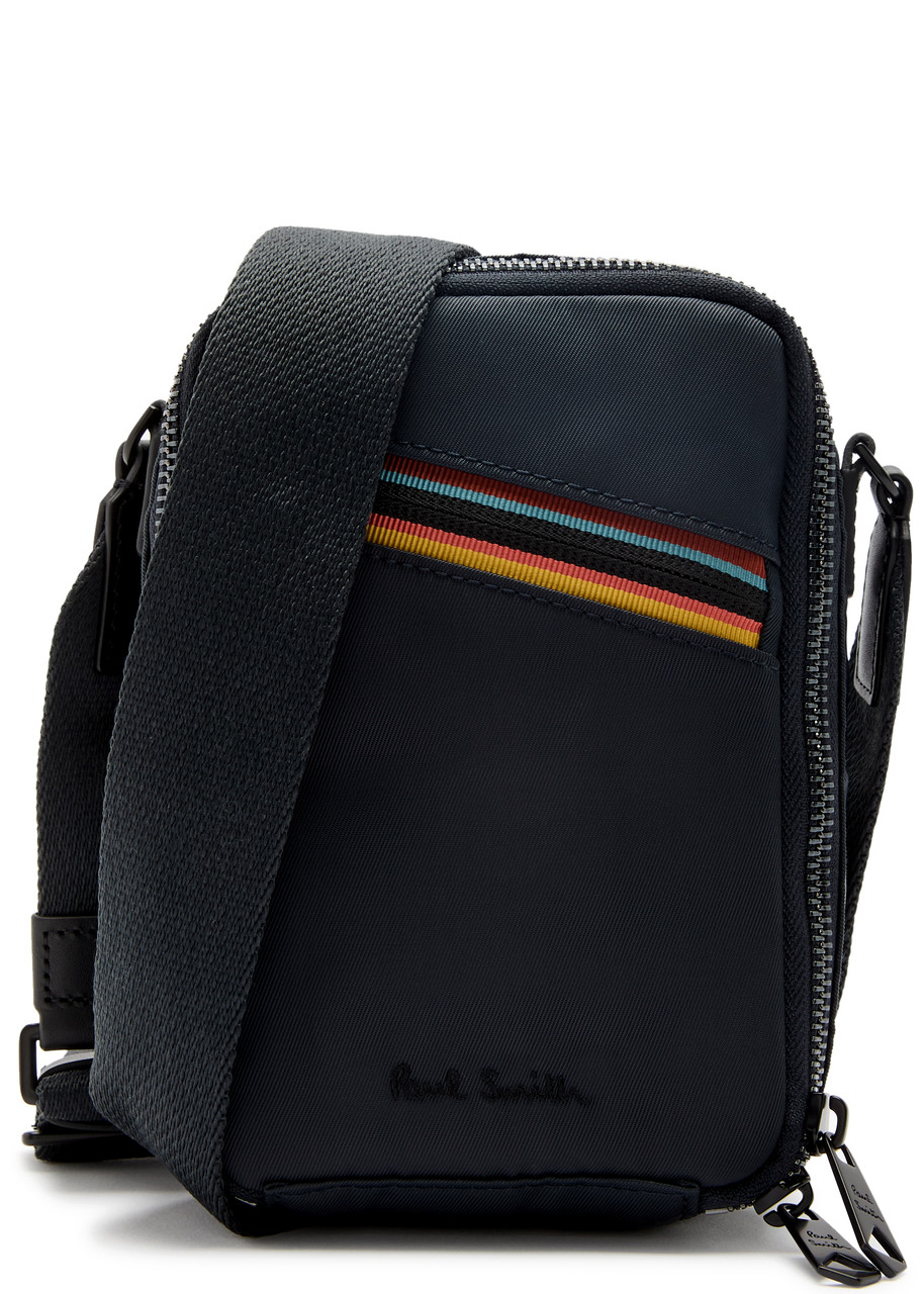 バッグ Paul Smith Nylon Leather Crossbody Bag PAUL SMITH Flight nylon cross-body bag | Harvey Nichols