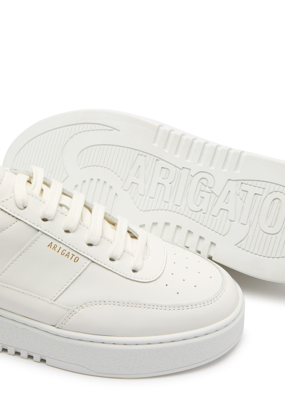 axel arigato dunk sneaker white leather