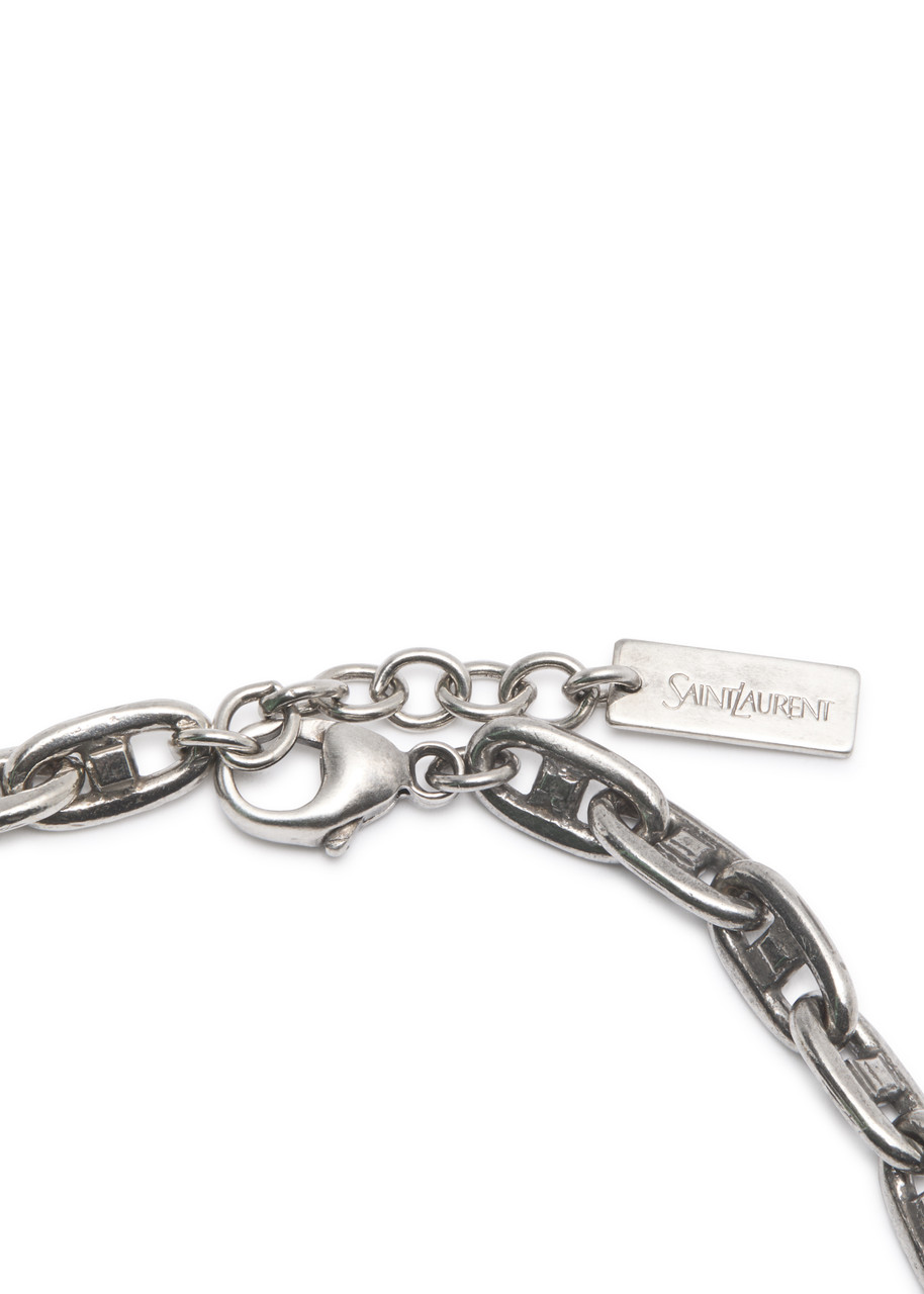 Saint Laurent☆Anchor chain bracelet ブレスレット【UK発】 SAINT LAURENT Anchor chain bracelet | Harvey Nichols