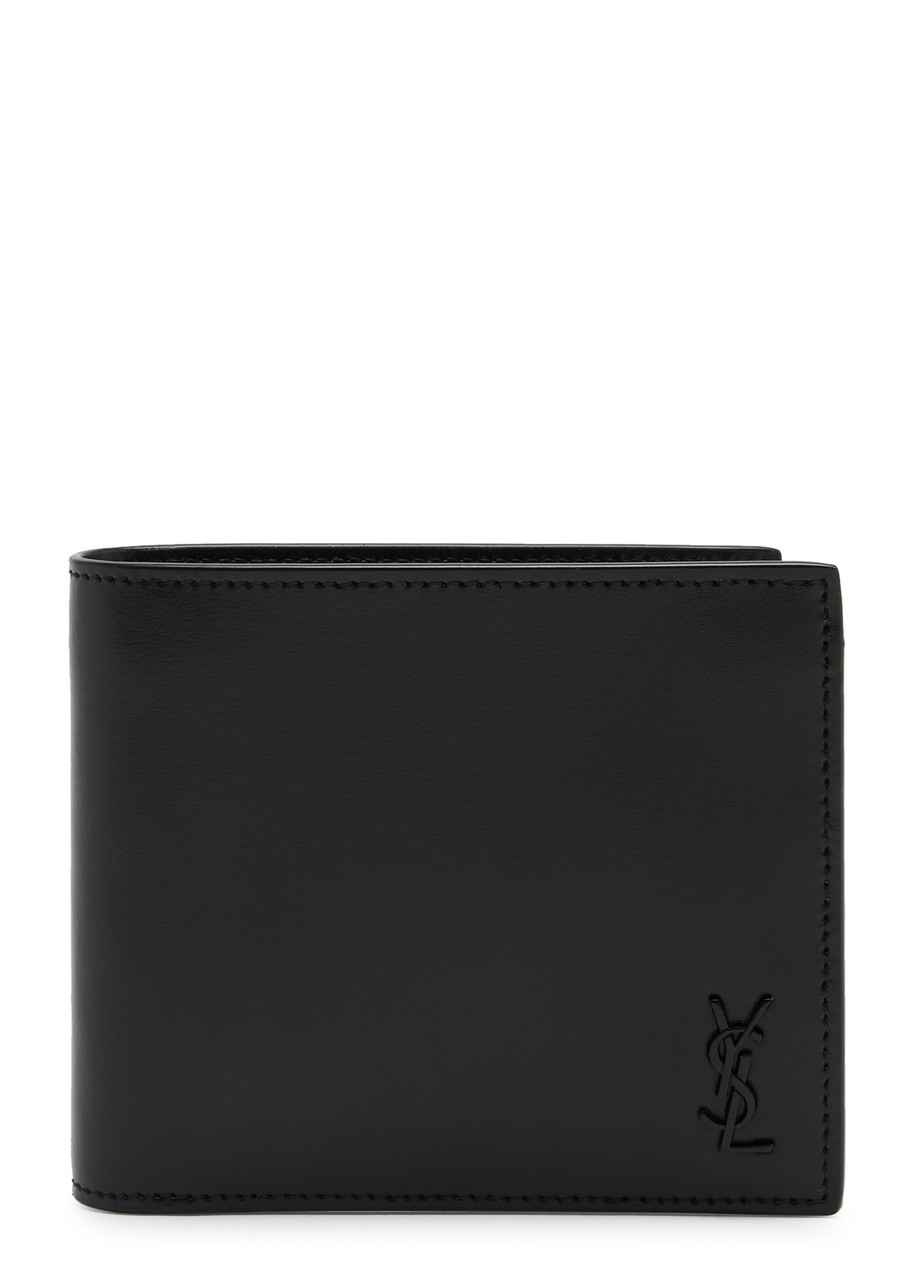SAINT LAURENT Cassandre leather wallet | Harvey Nichols