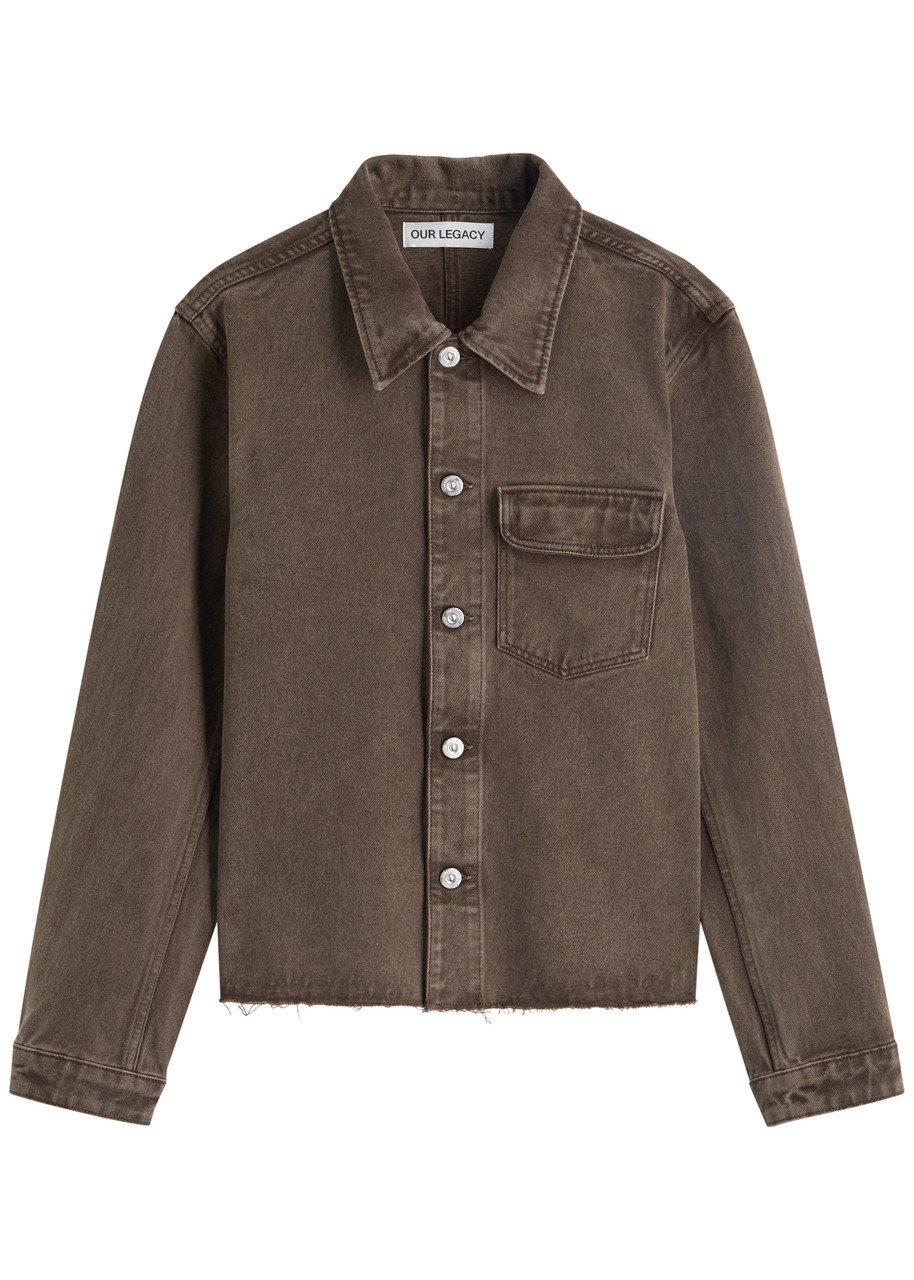 OUR LEGACY Cut Rebirth denim jacket | Harvey Nichols