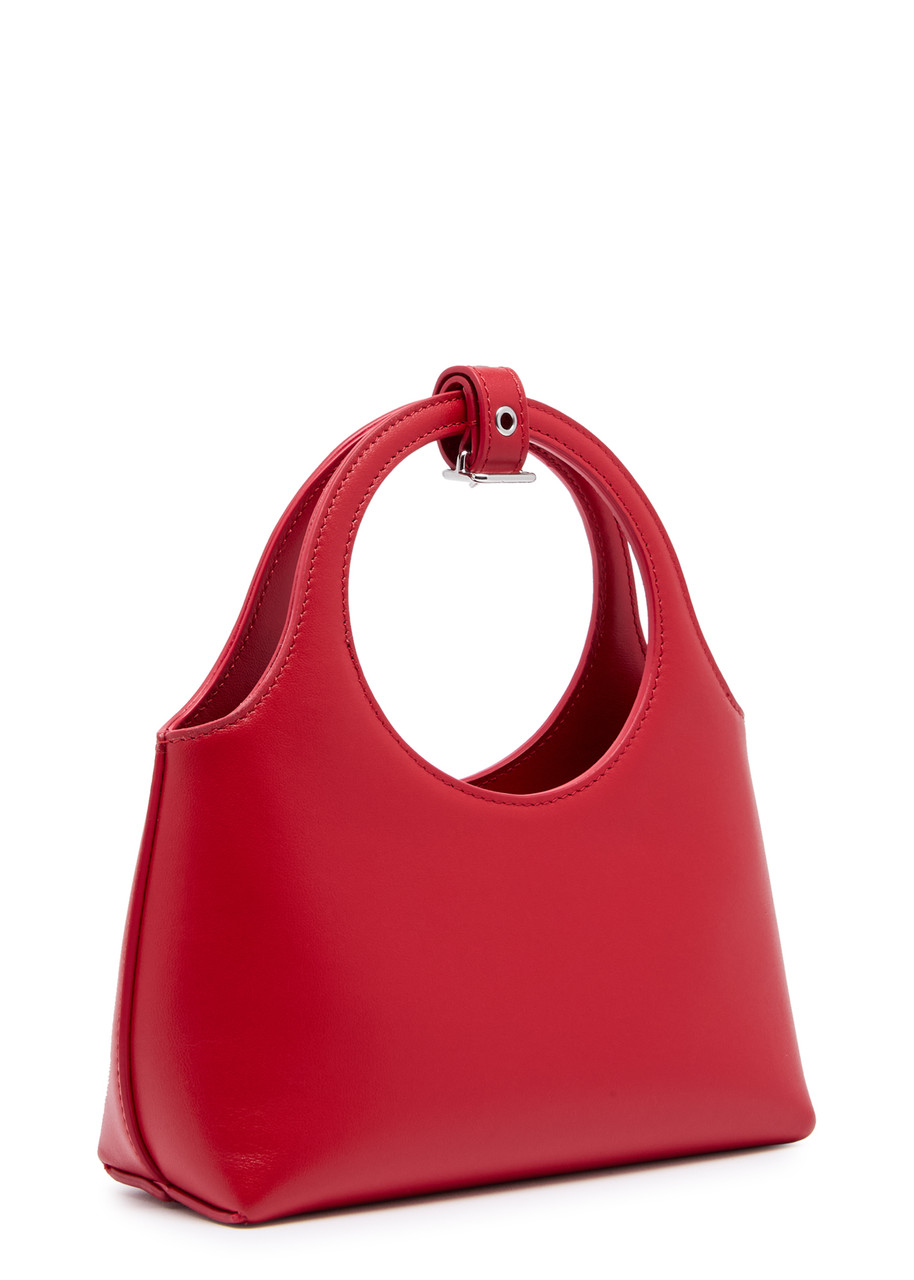 関税込◆COURREGE◆ロゴ バック Mini Holy Day' handbag SALE♪ COURRÈGES Holy Day mini leather top handle bag | Harvey Nichols