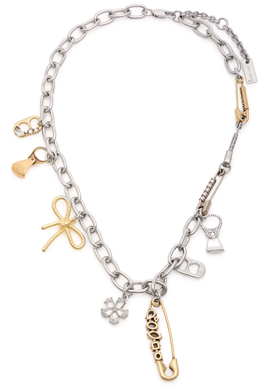ネックレス・ペンダント Marc Jacobs Grunge Glam Charm Necklace - l - Gold MARC JACOBS Grunge Glam Charm necklace | Harvey Nichols
