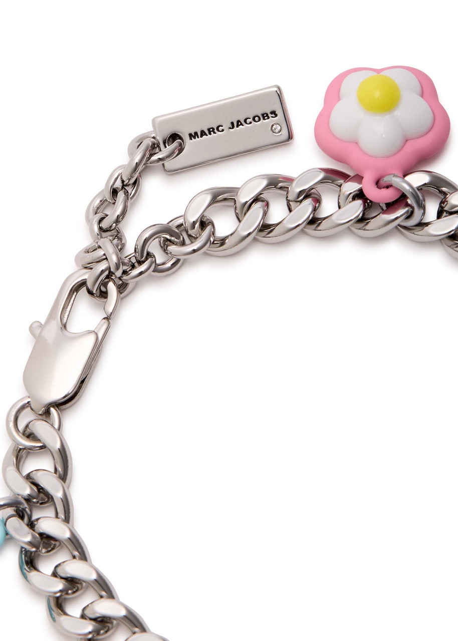 ブレスレット Sticker Charm Bracelet - Marc Jacobs - l - Silver MARC JACOBS Sticker Charm bracelet | Harvey Nichols