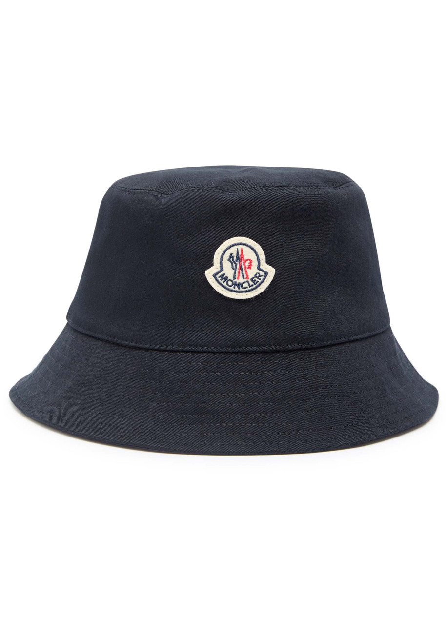 MONCLER Reversible logo stretch-cotton and nylon bucket hat