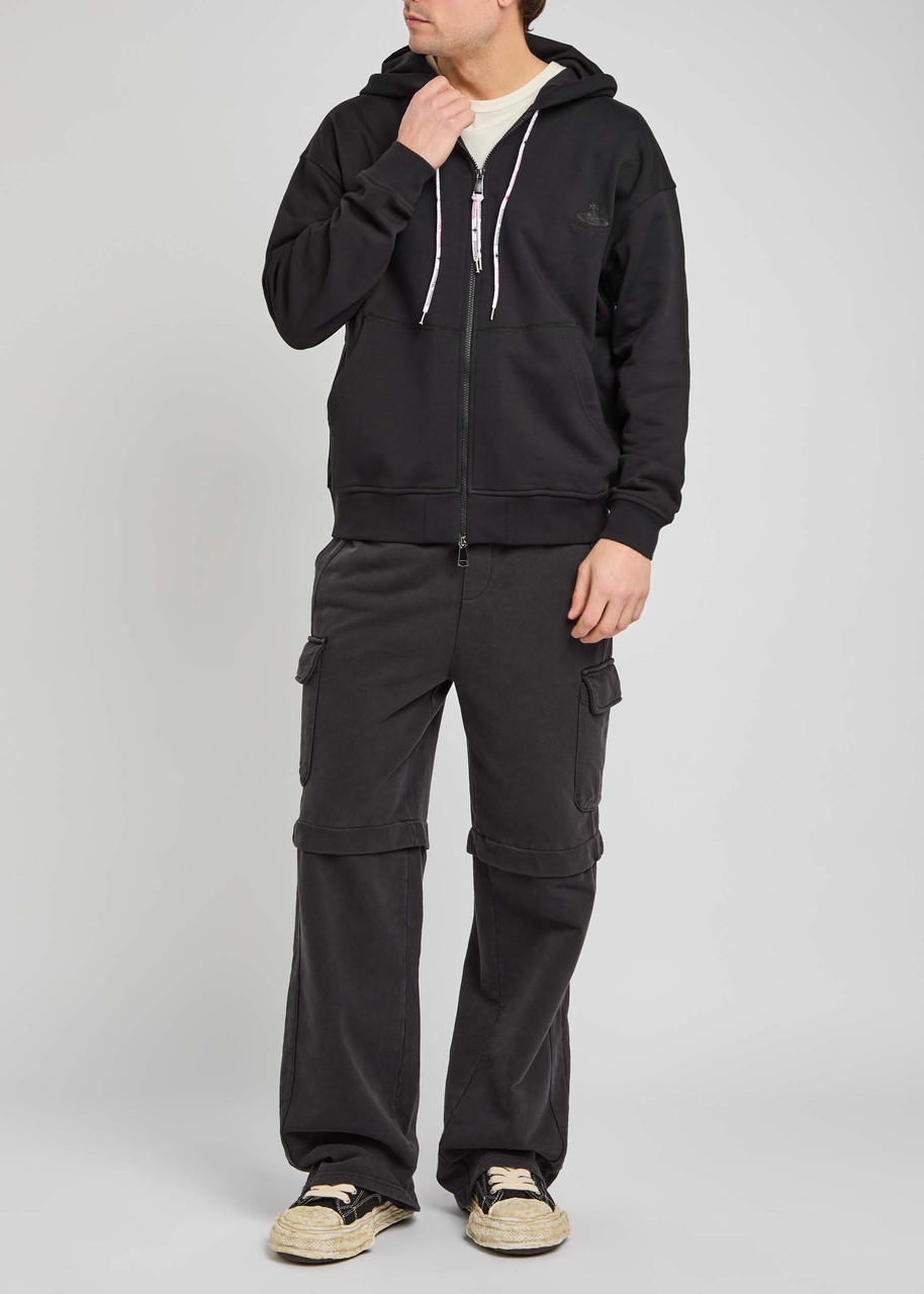 VIVIENNE WESTWOOD フーディ 25 Rugged hooded cotton 34120 VIVIENNE WESTWOOD Rugged hooded cotton sweatshirt | Harvey