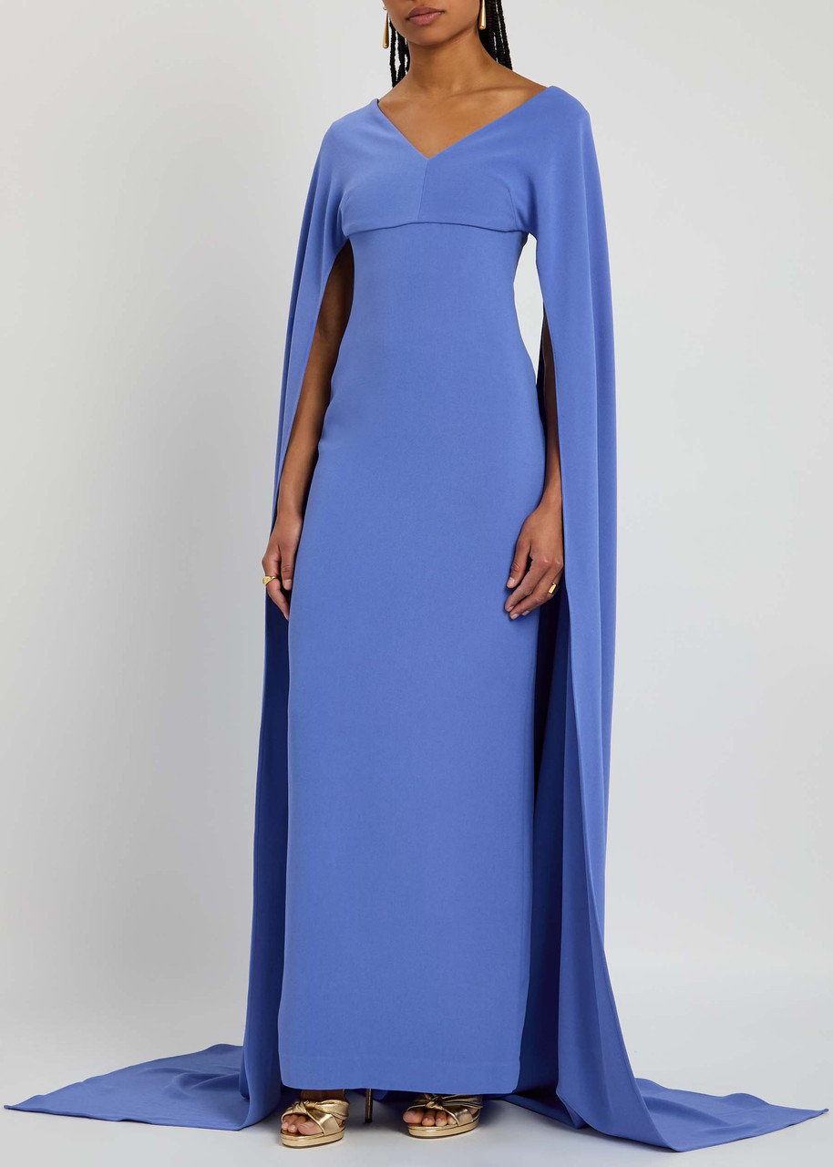 ワンピース SOLACE LONDON Morgan Maxi Dress\nWoven Crepe SOLACE LONDON Morgan draped crepe maxi dress | Harvey Nichols