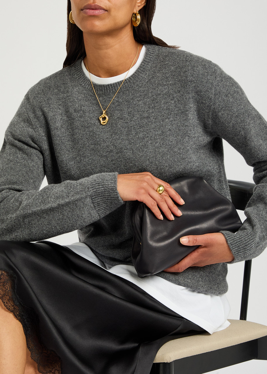 THE ROW MIRA LEATHER CLUTCH THE ROW MIRA LEATHER CLUTCH