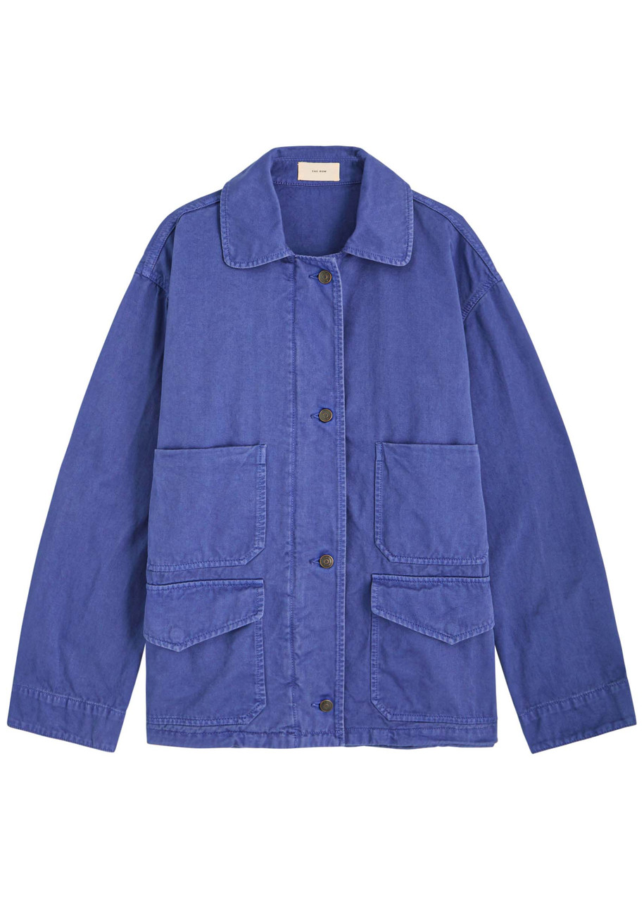 THE ROW Jolene twill jacket | Harvey Nichols