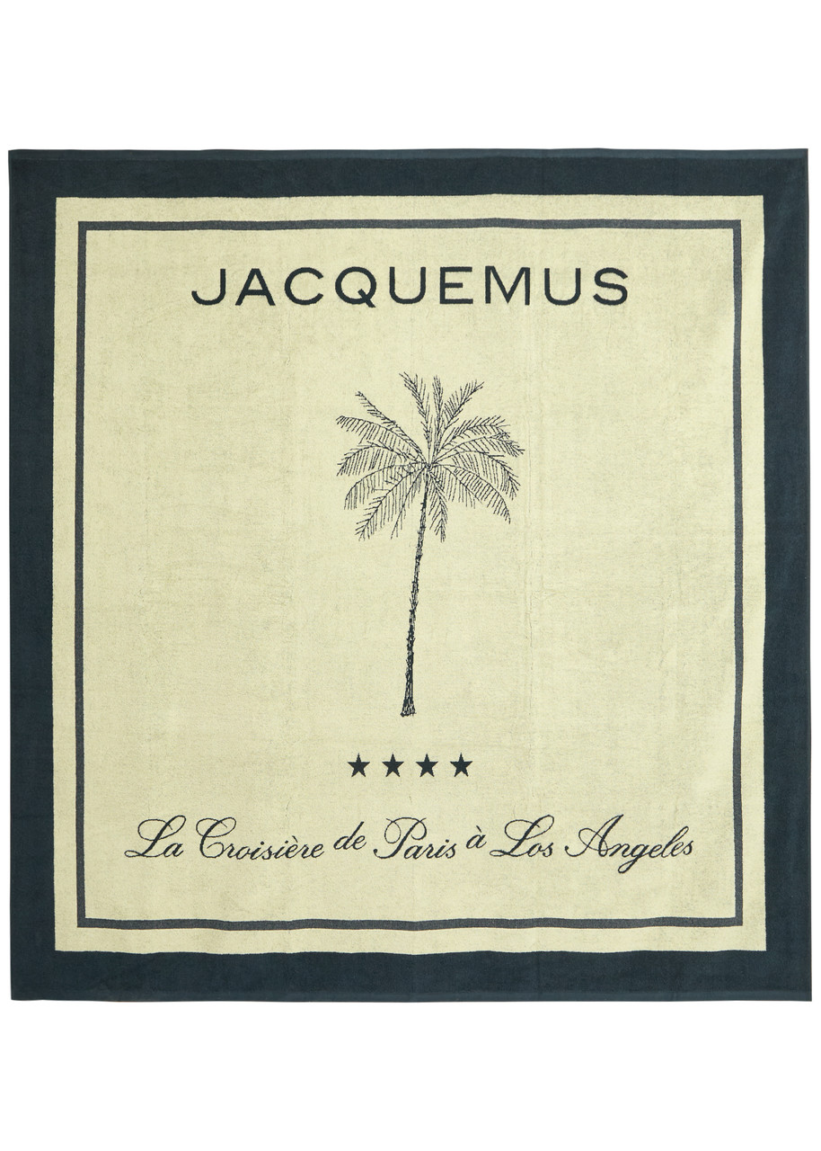 【関税&送料込み】Jacquemus Beach Towel 'La Serviette Croi JACQUEMUS La Serviette Croisiere beach towel | Harvey Nichols