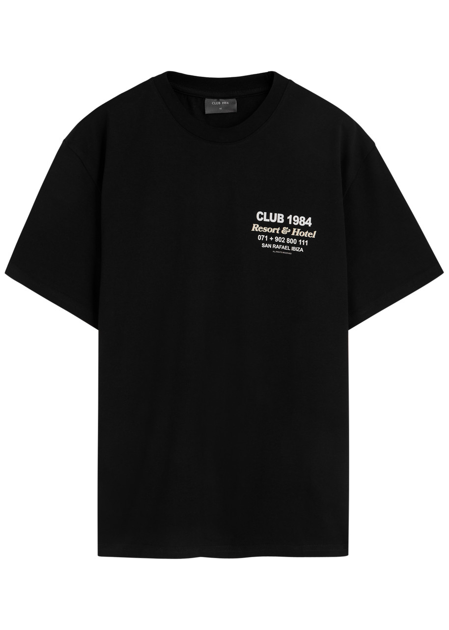 CLUB 1984 Elvissa Palm printed cotton T-shirt | Harvey Nichols