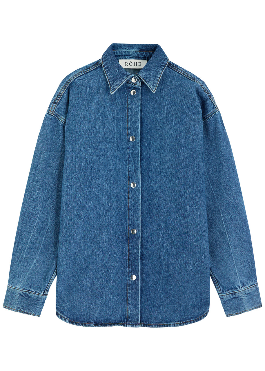ROHE Denim shirt | Harvey Nichols