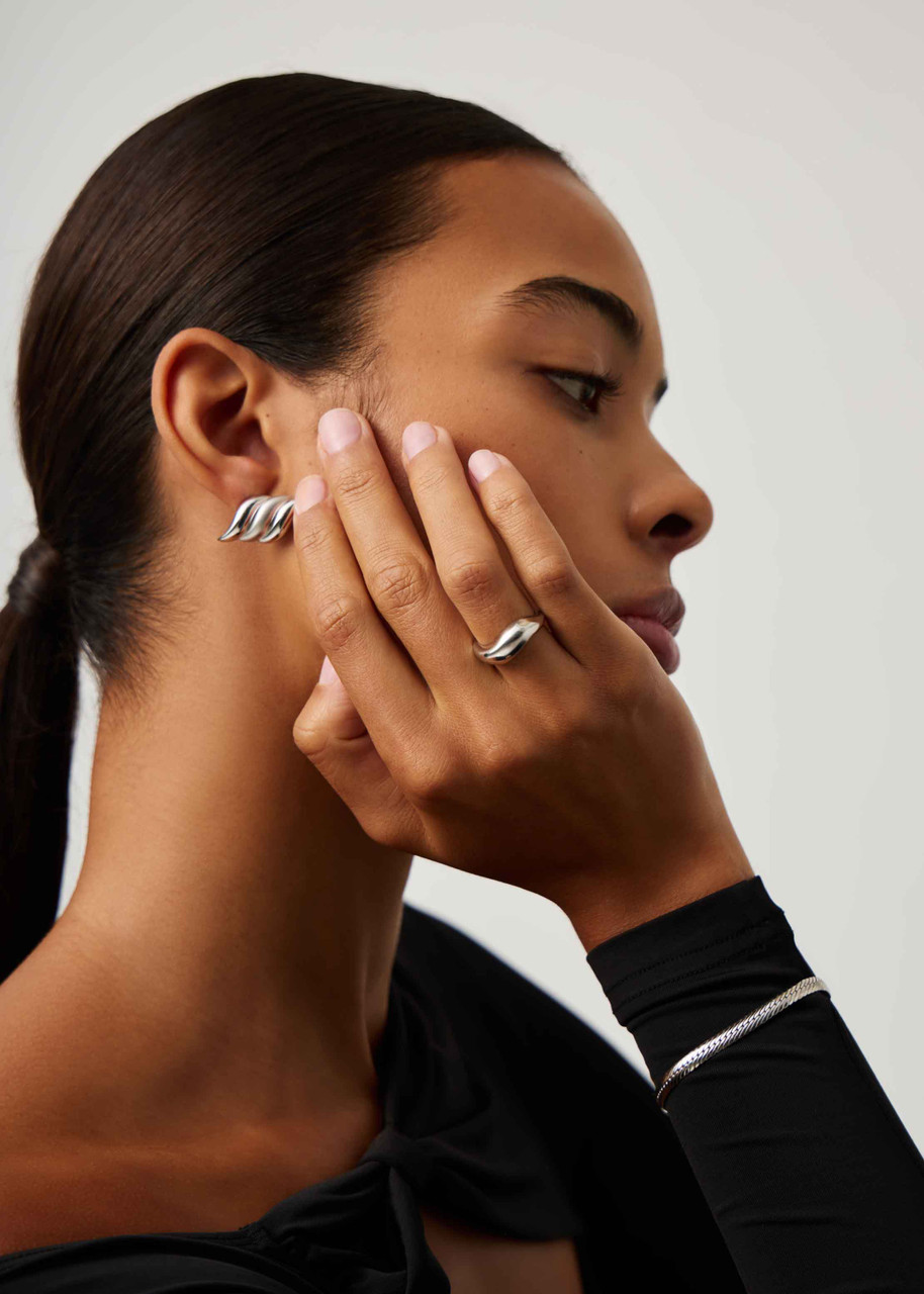 【MISSOMA】SAVI シグネチャー スタッキングリング 関税込 MISSOMA Savi Signature sterling silver ring | Harvey Nichols