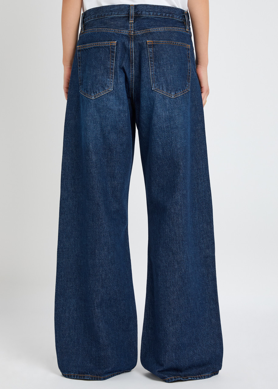 GOOD GRIEF！　WIDE LEG DENIM XS FRAME The Loose wide-leg jeans | Harvey Nichols