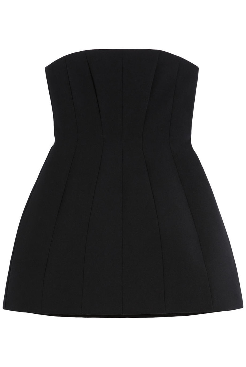 ワンピース Max Mara Pianoforte Black Bustier Dress In Sable MAX MARA Sable bustier dress | Harvey Nichols